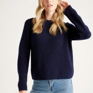 Quince Organic Cotton Fisherman Sweater